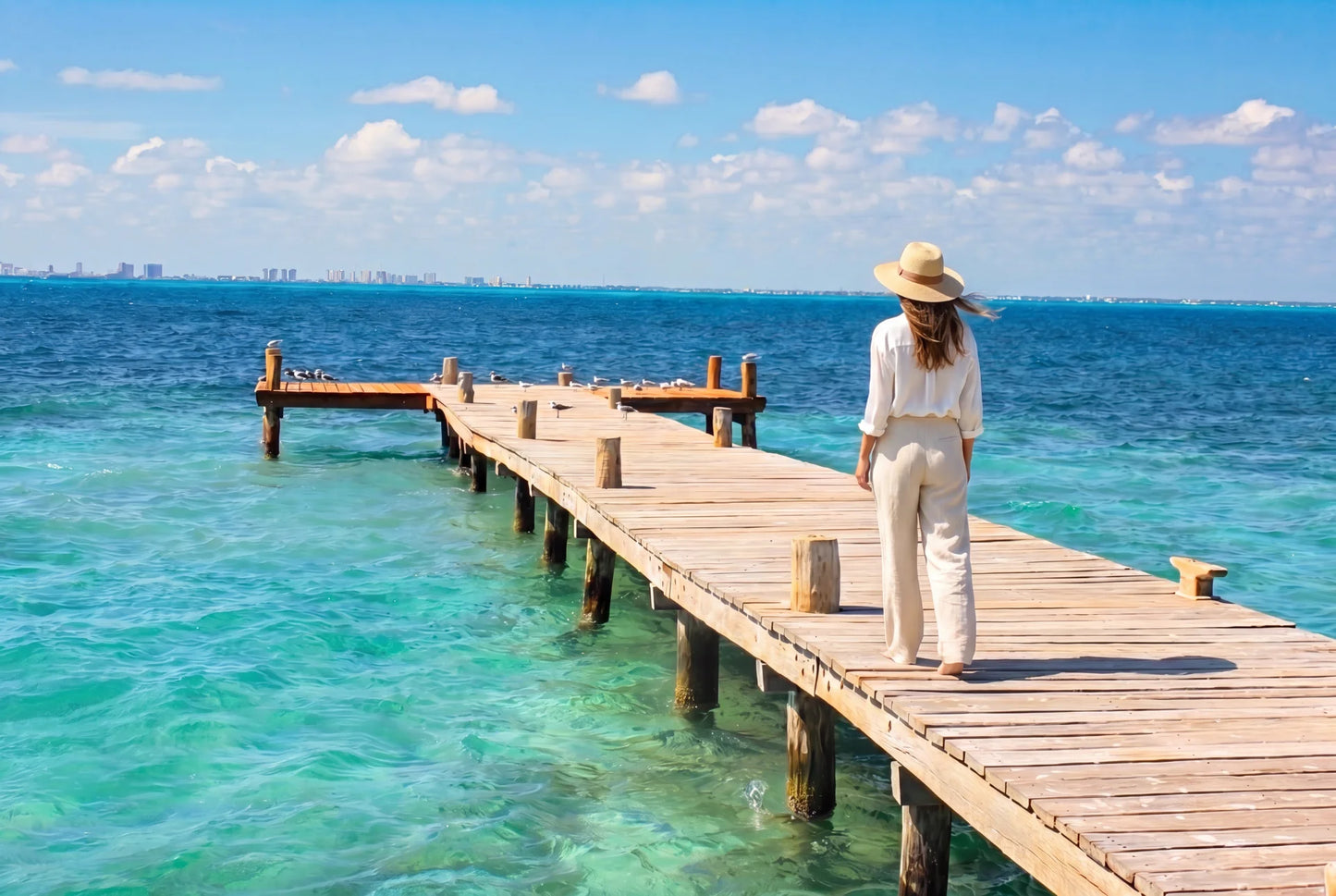 Isla Mujeres by Catamarán