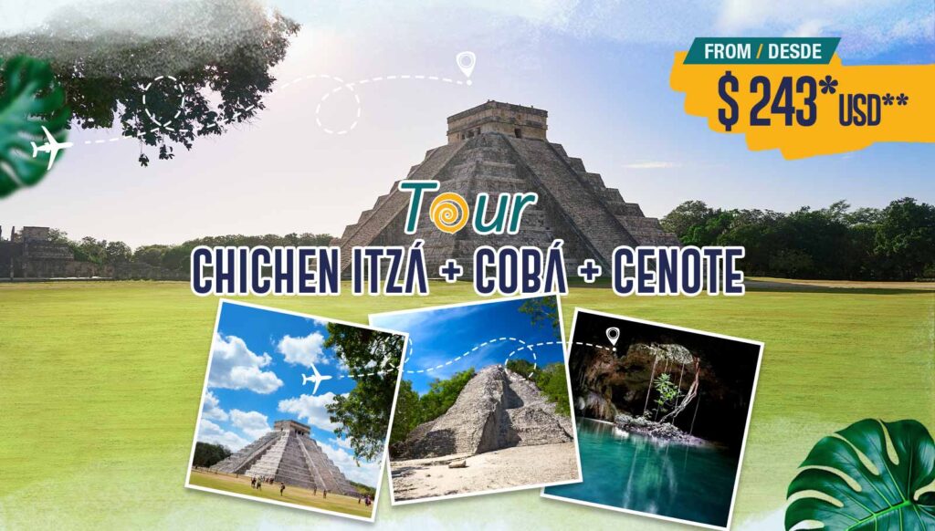 Chichén Itzá + Coba + Cenote